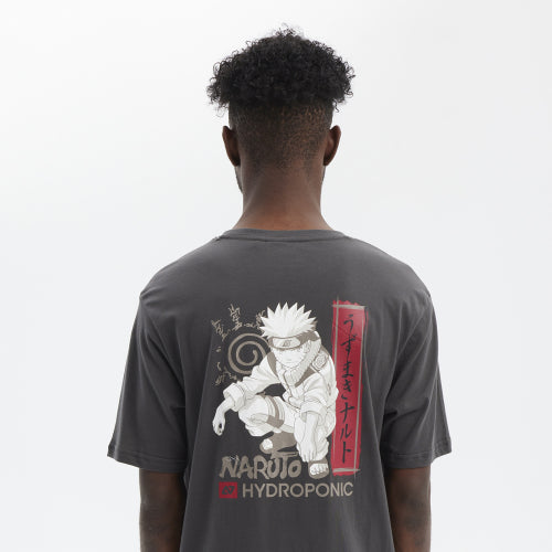 HYDROPONIC T-SHIRT NARUTO CHARCOAL
