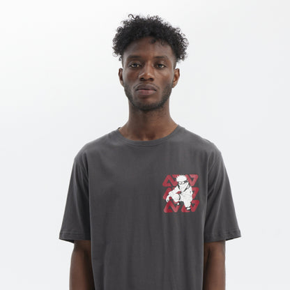 HYDROPONIC T-SHIRT NARUTO CHARCOAL