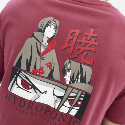 HYDROPONIC T-SHIRT NARUTO ITACHI PLUM