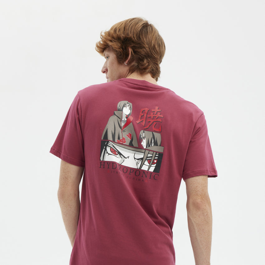 HYDROPONIC T-SHIRT NARUTO ITACHI PLUM
