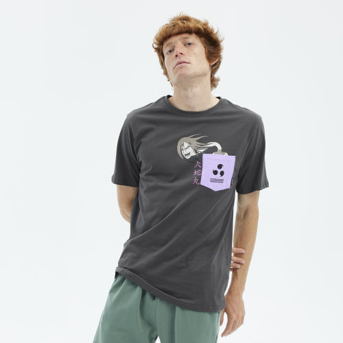 HYDROPONIC T-SHIRT NARUTO OROCHIMARU CHARCOAL